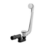 Hotbath Mate verlengde badoverloop chroom SW12937