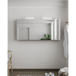 Mondiaz CUBB armoire de toilette – 150 x 70 x 18 cm – 3 portes – Rust (brun) SW411073