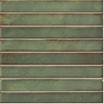 La Platera Cerámica Raku Carreau mural en céramique - 35x35cm - 9,2mm - Vert SW1245089