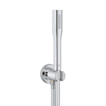 GROHE Euphoria Cosmopolitan Stick Handdoucheset - 1 straalsoort - met houder - met wandaansluitbocht - gladde slang - 150cm - chroom SW97582