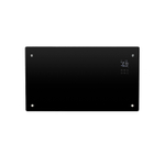 Eurom Alutherm Panneau infrarouge - 76.5x47.2cm - IP24 - 1500watt - wifi - sol/mural - horizontal - métal/verre noir mat SW999846