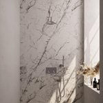 BRAUER Brushed Edition Douche de pluie thermostatique encastrée - boutons-poussoirs - SET 51 - pomme de douche 20cm - bras mural courbé - douchette barre - flexible de douche - coude de raccord mural - inox brossé PVD SW925479