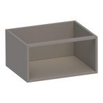 BRAUER Flourish armoire latérale - 59x30x45,5cm - avec 1 compartiment de rangement taupe mat SW445686