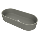 Arcqua Case waskom ovaal 60x26 mat beton SW1080039