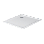 Duravit Starck Slimline receveur de douche acrylique carré 90x90x4,5cm blanc 0297096