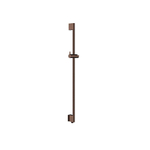 Hotbath Barre de douche - 90cm - arrivée d'eau intégrée - ronde - PVD - Cuivre brossé SW1117987