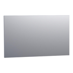 Saniclass Alu Miroir 118x70x2.5cm rectangulaire sans éclairage aluminium SW2195