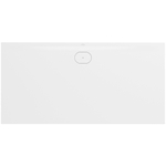 Villeroy & Boch Ecora douchebak - 180x90x3.5cm - afvoer lange zijde - stone white (wit) SW1558930