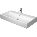 Duravit Vero air (meubel) wastafel - met kraangat - met overloop - 100x47cm - met wondergliss - wit SW156885