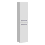 BRAUER IQ Armoire colonne 35x160cm Blanc haute-brillance SW370722