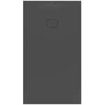 Villeroy & Boch Ecora douchebak - 160x90x4.5cm - afvoer korte zijde - anthracite (antraciet) SW1559008