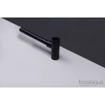 Forzalaqua siphon design extensible rond 5/4' noir mat SW67660