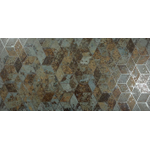 Cerpa Ceramica Maya Vloer- en wandtegel - 59x120cm - gerectificeerd - mat Blauw SW996240
