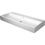 Duravit Vero Air Wastafel - 120x47cm - zonder kraangat - met overloop - geslepen - wondergliss - wit SW156919