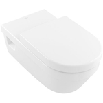 Villeroy & Boch Vicare Architecturawandcloset - diepspoel Vita - 37x70cm - zonder spoelrand CeramicPluswit - White Alpine (glans wit) SW106437