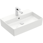 Villeroy & Boch Memento 2.0 Vasque à poser - 60x42x14cm - trop-plein - blanc brillant SW479753