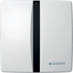 Geberit Basic urinoir stuursysteem batterijvoeding 16x16cm met infrarood voor frontbediening alpien wit 0730059
