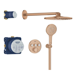 Grohe Grohtherm SmartControl Perfect Showerset - brushed warm sunset (koper) SW1077488