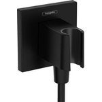 Hansgrohe Fixfit e - handdouchehouder - inclusief muuraansluitbocht - mat zwart SW773897