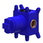 IVY Boîte d'encastrement - pour robinet d'arrêt encastré - débit traversant - symmetry - bleu foncé SW1031038