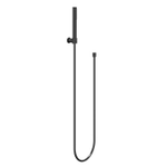 IVY Set de douchette - modèle barre - avec support mural réglable - flexible de douche 150 cm - modèle barre - 120 cm - Chrome noir PVD SW1031619