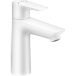 Hansgrohe Talis E wastafelkraan 110 met waste mat wit SW358787