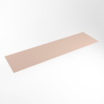 Mondiaz TOP 51 Topblad - 190x51x0.9cm - geschikt voor afdekplaat - Solid surface - Rosee SW1017178