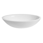 Best Design New Stone vasque à poser 52x38cm avec bonde clic-clac Solid Surface blanc brillant SW28085