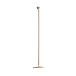 Fortifura Galeria Raclette de sol - 125cm - incl. support - brossé laiton SW1482343