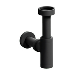 Clou Mini Suk siphon design 3,8x29cm spécialement pour petits lave-mains Noir mat SW405130