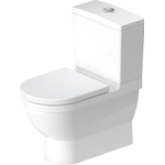 Duravit Philippe Starck 3 cuvette au sol pour réservoir apparent sortie vario sans réservoir avec Wondergliss blanc 0314412