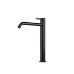 Hotbath Ace Wastafelmengkraan - hoog - opbouw - zonder waste - zwart geborsteld PVD SW1117570