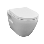 Sanicare rondo wc suspendu avec siège de toilette à fermeture douce et à dégagement rapide SW279074