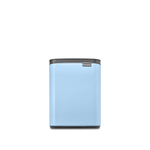 Brabantia Bo Poubelle - 7 litres - seau intérieur en plastique - dreamy blue SW1026544
