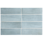 Equipe Cerámicas Premium Koko voor wand- en vloertegel - 15x5cm - 8mm - Licht blauw SW1151493