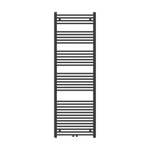 Adema Basic radiator 60x180cm recht middenaansluiting mat zwart SW732922