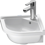 Duravit Starck 3 Hoekfontein - 43x38.5cm - wit 0313777