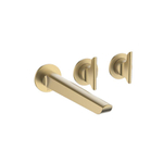 Crosswater Foile Badkraan - 2 functies - zonder inbouwdeel - geborsteld messing (goud) SW969818