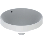 Geberit Variform lavabo à poser rond 40cm avec trop-plein blanc SW405059