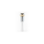 Ideavit Pop up afvoerplug vlak solid surface wit SW86601