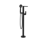 Crosswater Fuse Badkraan - staand - met handdoucheset - gecoat zwart mat SW928061