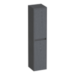 BRAUER Adore badkamerkast - 160x35x35cm - met 2 deuren greeploos links- of rechtsdraaiend Timber Grey SW1198236