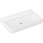 Hansgrohe Xanuia Q Lavabo/lave-mains - 80x48cm - sans trous de robinetterie - sans trop-plein - blanc brillant SW1164905