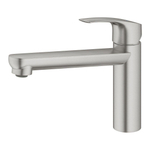 GROHE Eurosmart Mitigeur de cuisine - bec orientable - aspect inox SW536425