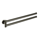 Hotbath &MORE Porte-serviettes Pivotant BGP Gunmetal brossé PVD SW1246432