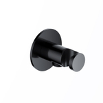 Hotbath Ace Wandsteun - met uitlaat - voor handdouche - PVD - gepolijst zwart SW1119241