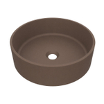 Arcqua Case Opbouw Waskom - rond - 40cm - mat chocola SW1584228