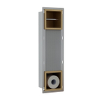 Fortifura Calvi Inbouw Reserve- en toiletrolhouder - Geborsteld Messing PVD (Goud) SW1189087