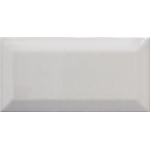 Cifre Ceramica Chic wandtegel - 7.5x15cm - 8mm - Rechthoek - Grijs Glans SW679767