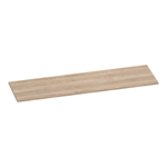 BRAUER MFC wastafelblad 160x46x2cm zonder kraangat MFC Legno Calore SW228200